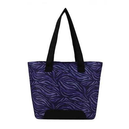 purple and black, easy to handle, printed ,Arctic Fox Backpack