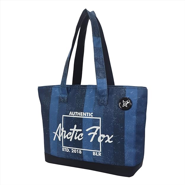 Arctic Fox Backpack, Fine Polyester,laptop backpack, Fabric, blue and black