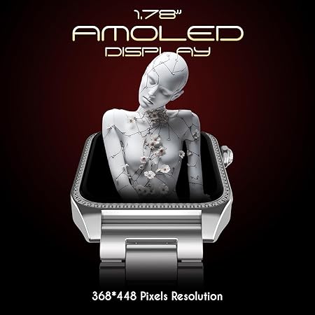  Fire Boltt Xelor Luxury Smart Watch Featuring a vibrant 1.78 AMOLED always on display enjoy