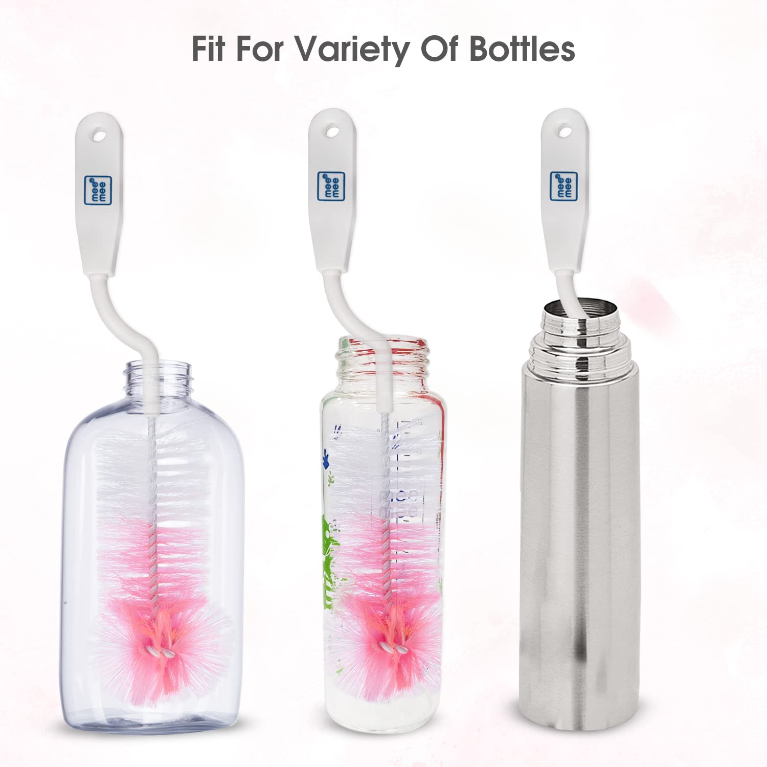 Soft bristles are gentle on delicate baby bottles nipples and milk bottles ensuring thorough yet safe cleaning