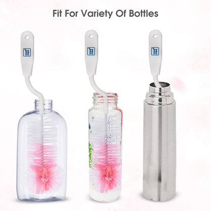 Soft bristles are gentle on delicate baby bottles nipples and milk bottles ensuring thorough yet safe cleaning