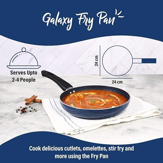 Wonderchef Galaxy Fry Pan is a versatile addition to your kitchen