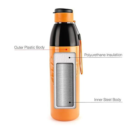 inner steel body kids cello water bottle