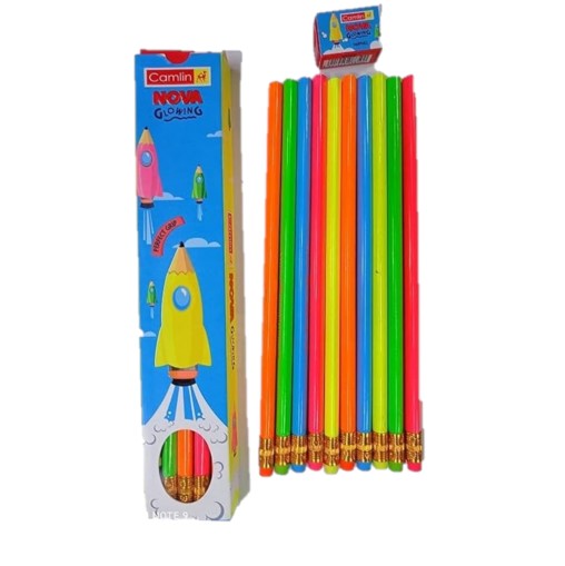 (ITN) Camlin Nova Glowing pencil pack of 1 10 pcs