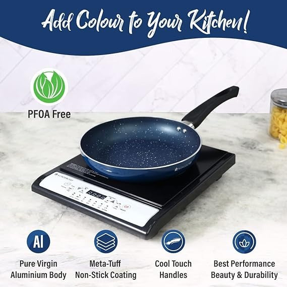 Wonderchef Galaxy Fry Pan is a versatile addition to your kitchen