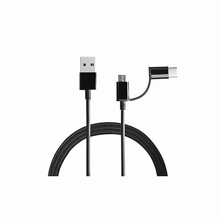 LAVA D8 DUO 20W , 480 mbps, 2 in 1 Type C + Micro USB ,charging cable 1 meter