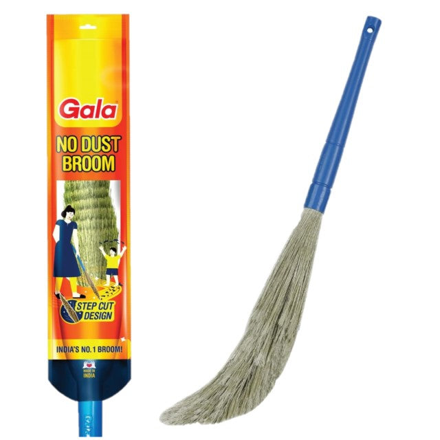 Gala No-Dust Plastic Broom