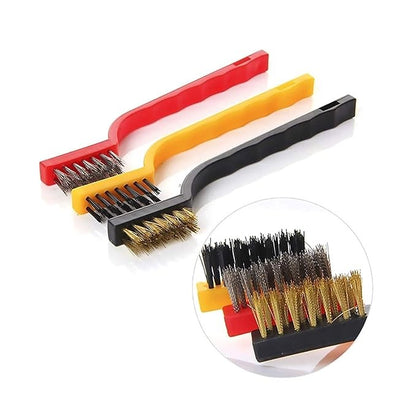 Mini Wire Brush Cleaning Tool Kit  Set of 3 Pcs SKUBE0090