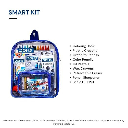 (ITN) Doms Smart Kit | Comes With Transparent Zipper Bag  SKU7160