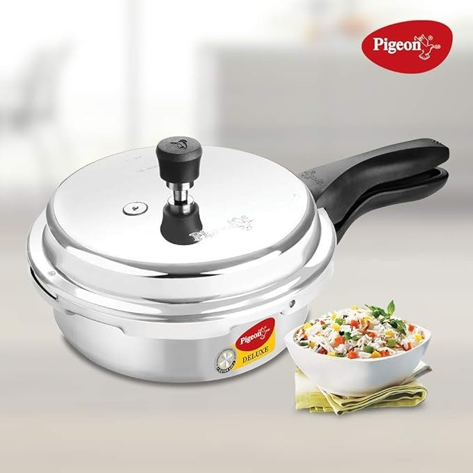  the Pigeon Deluxe Pressure Cooker The aluminium outer lid and 2 litre capacity make it perfect for everyday use