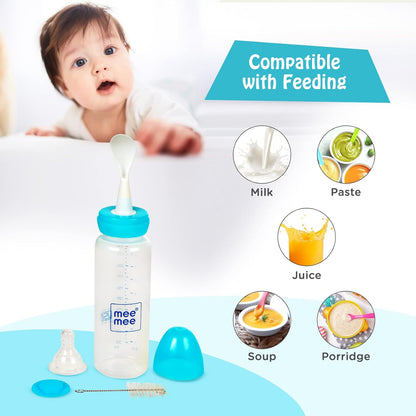 feeding bottle with spoon for up to 3 yrs kid