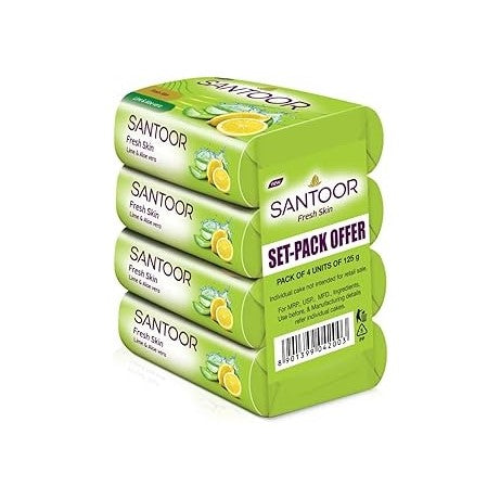 Santoor Aloe Vera & Lime