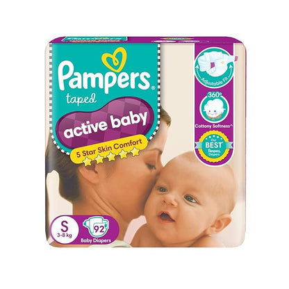 Pampers Active Baby Diapers 