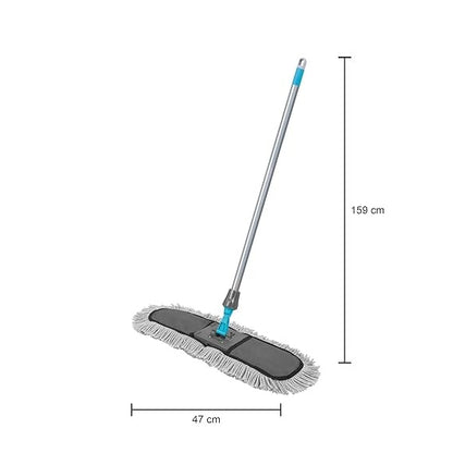 Joyo Ideal Dry Mop Polycotton 18" Metal Handle 150 Cm - Grey