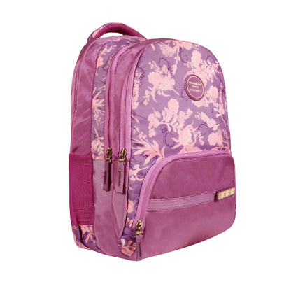 (ITN)Priority Forever 001  Printed  Bag for College (Green, Purple ,Peach, Blue) SKU77500