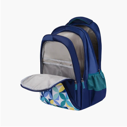 Genie SPRAY 19 Blue  Waterproof School Bag.