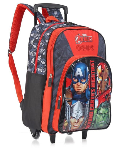 Striders Marvel Avengers 18 Inches Trolley School Bag For Boys SKUMVL200