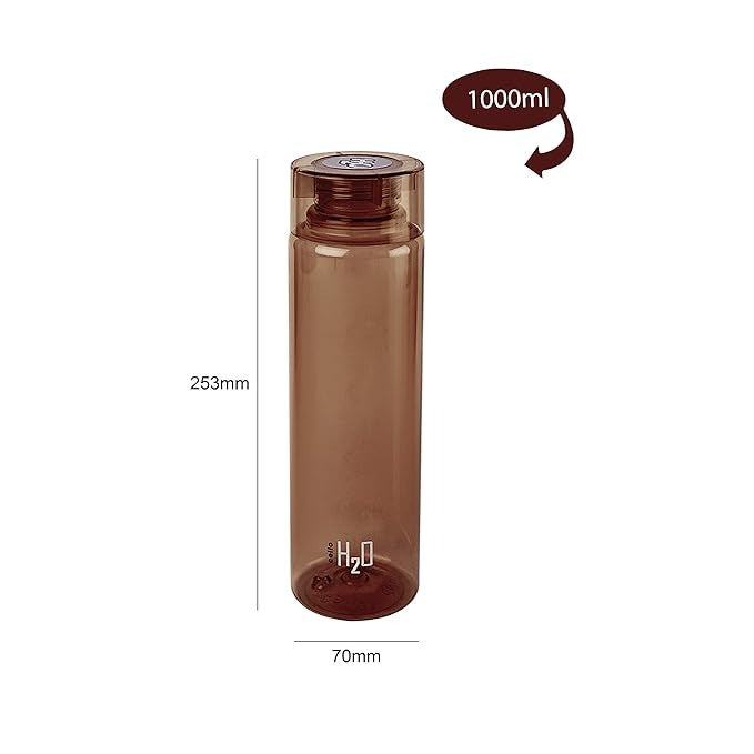 (ITN) Cello H20 Brown Color Water Bottle SKU42322