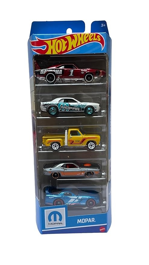 (ITN) Hot Wheels Car 2024 Mopar Pack of 5 SKUHTV43