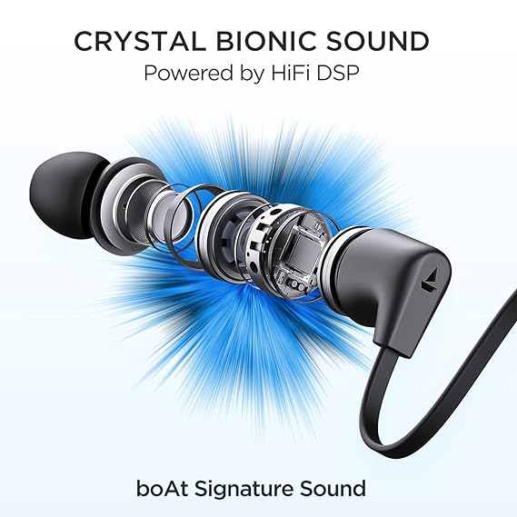 Upgrade your music game today with boAt Rockerz Trinity in Ear Earphones