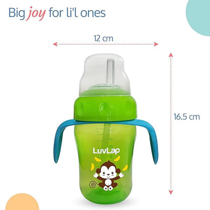 green color feeding bottle