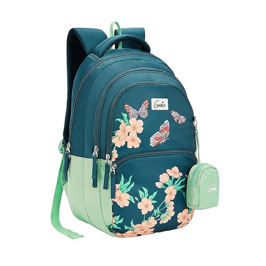 Genie Lilac School Backpack for Girls SKU12144