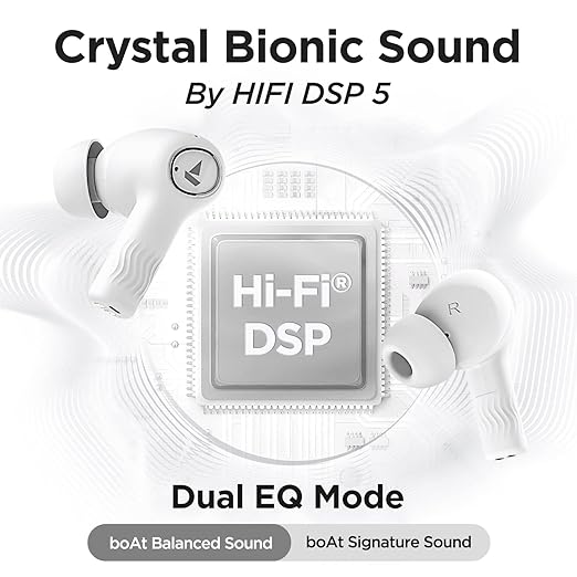 while the In Ear Detection feature adds convenience to your audio experience