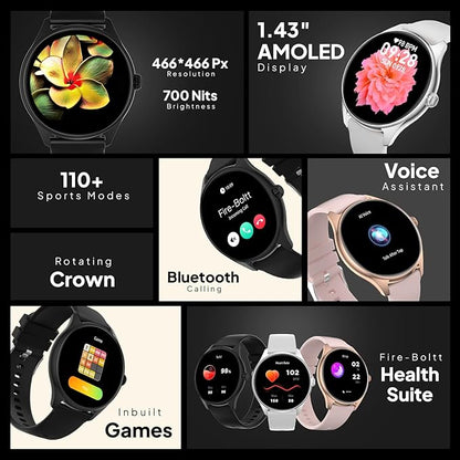 Smart watch with 1.43 display