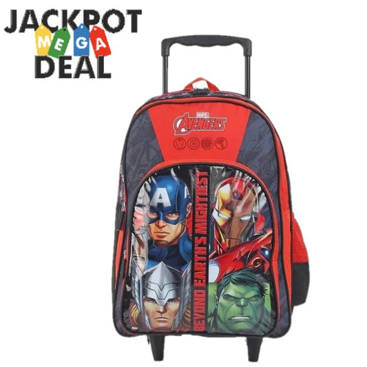 Striders Marvel Avengers 18 Inches Trolley School Bag For Boys SKUMVL200