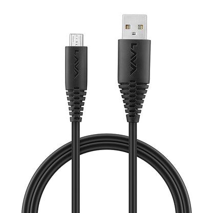 LAVA D2 NEO 2.4 Amp, 480 Mbps, charging cable 1 meter