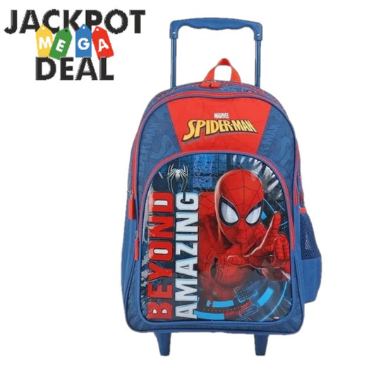 Striders Marvel Spider-Man 18 Inches Trolley School Bag For Boys SKUMVL220