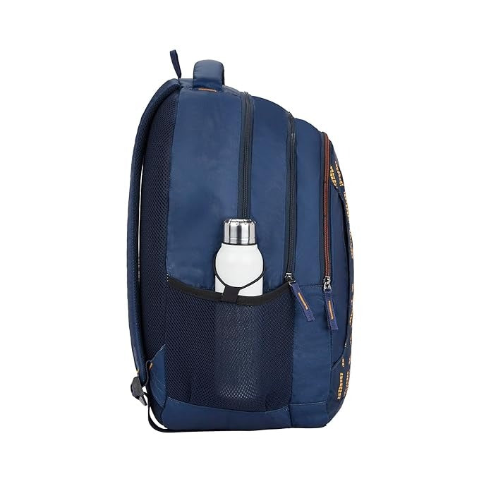 Safari Wing Casual Backpack Bag, laptop bag college bag blue and orange bag