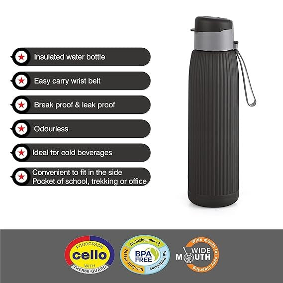 black colour bottle