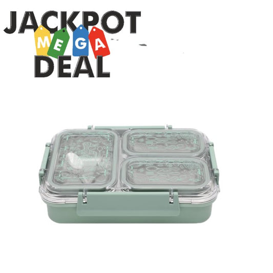 (ITN)JAYPEE/203 SS Lunch Box  for Kids Green, 650 ml SKU66988