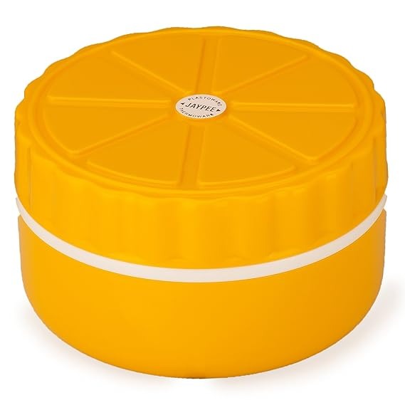 yellow tiffin box