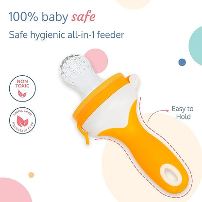 Provides oral stimulation and relief to teething gums