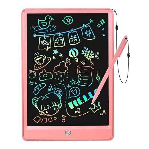 (ITN LCD Writing Tablet, Drawing Toddler Colouring for Kids SKU8352