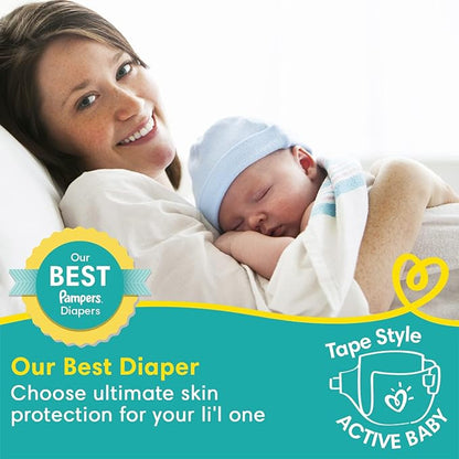 Pampers Active Baby 5 Star Skin Protection Specially designed diapers for babys comfort
