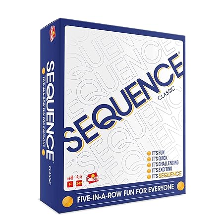 Funskool Games The Original Sequence, Game for The Entire Family, Multicolor,2-12 Players, 7 Years and Above