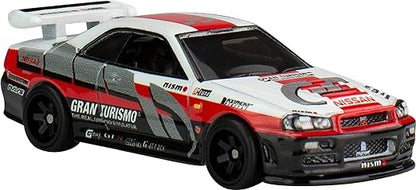 (ITN) Hot Wheels Mattel Metal Premium Nissan Skyline GTR Toy Car SKUHKC28