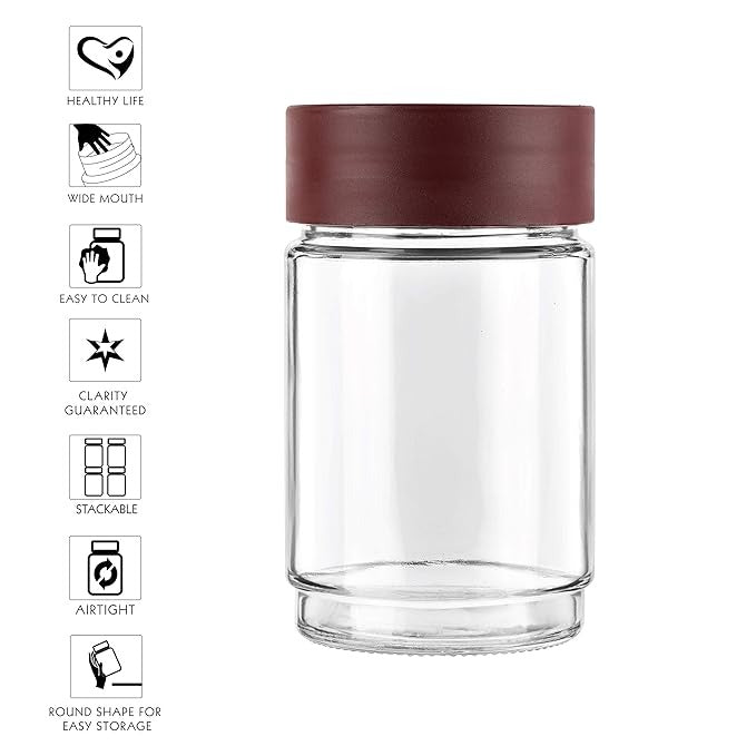 Glass container 750ml