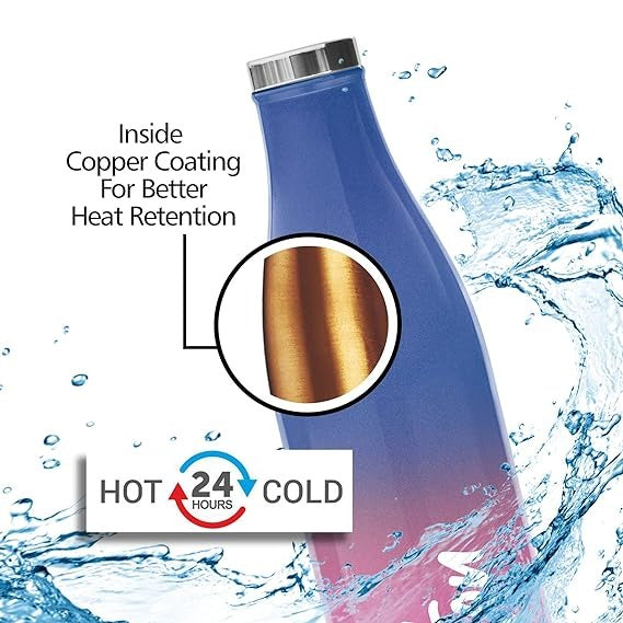 hot & cold 24 hours water bottle