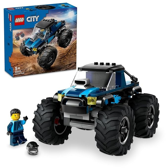 LEGO City Blue Monster Truck SKU60402 Building Toy Set (Age 5+)