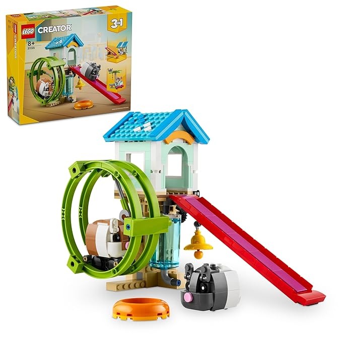 (ITN) LEGO Creator Hamster Wheel 3in1 Animal Toy Set SKU31155