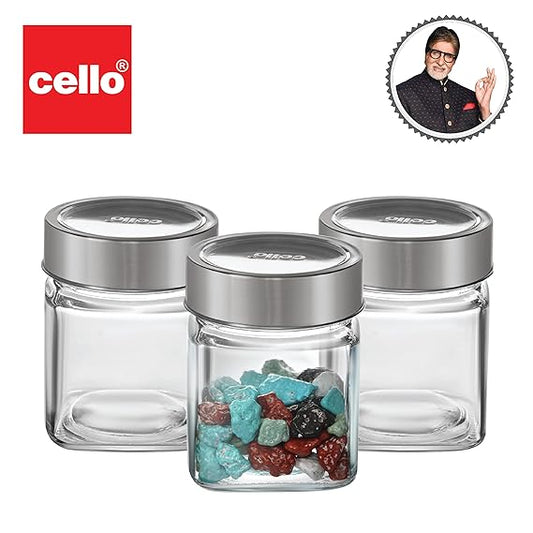 Glass jars  Set of 3