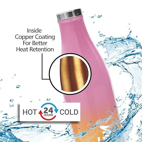 copper coating water bottle 