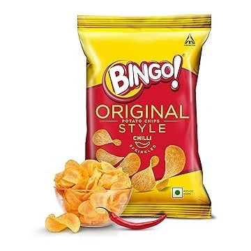 Bingo Chilli Sprinkled Potato Chips 