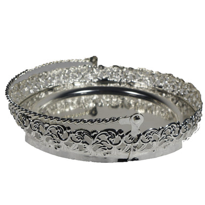 Germen silver White Basket  for Pooja Festivals Gift