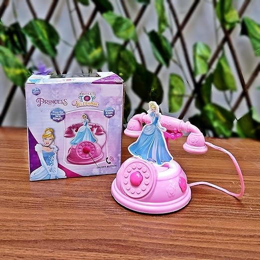 (ITN) Disney Princess Musical  Toy Telephone SKU15644