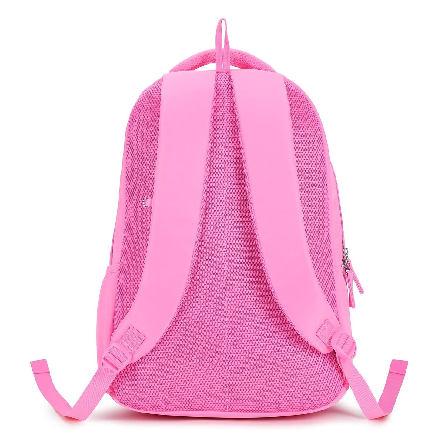 GENIE GRACE Backpack, Polyester Fabric,Polyester Fabric, pink and green , printed fashion, 3 compartment